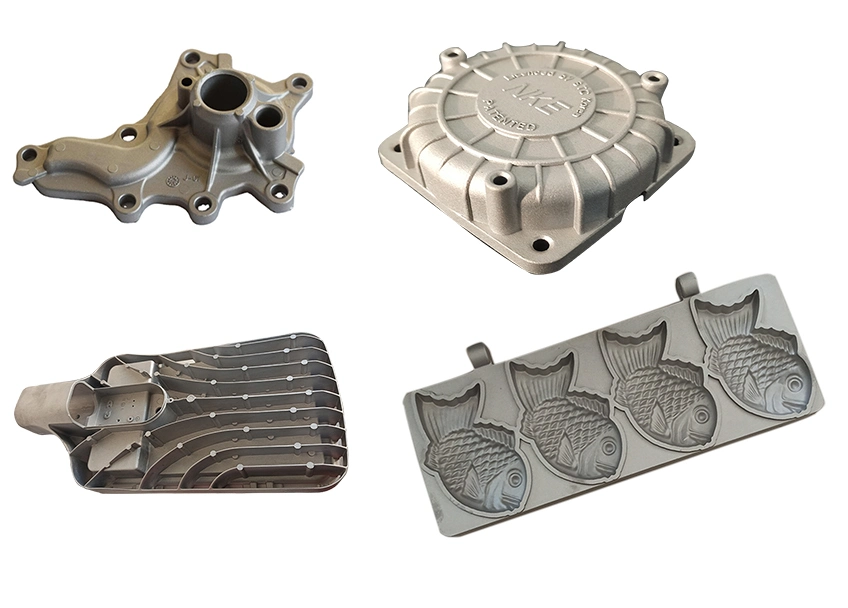 Precision Custom Aluminum Magnesium Zinc Alloy Metal Parts High Pressure Precision Gravity Die Casting