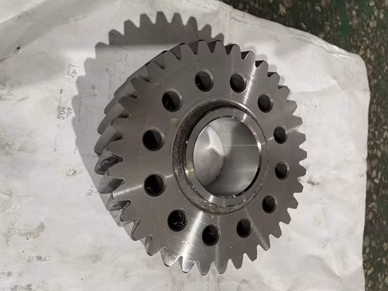 Piezas de fresado de torneado de precisión de calidad OEM personalizadas, piezas de engranaje helicoidal de cobre y acero, engranaje recto de transmisión, engranaje helicoidal