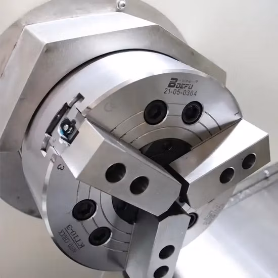 Tck6350 Torno CNC mecanizado torneado herramienta en vivo Torno CNC Tck6350