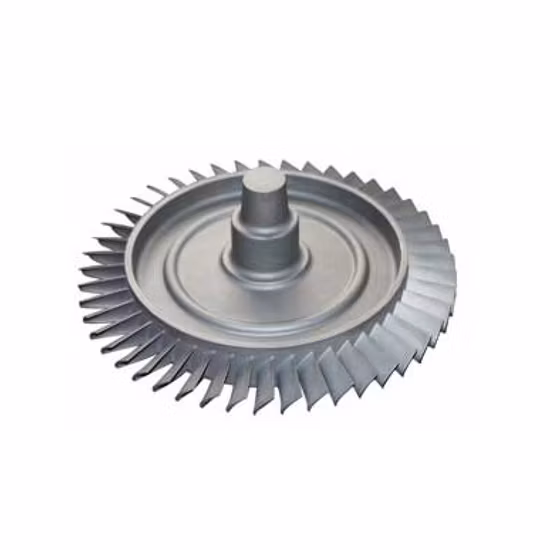 Impulsor de turbina de acero inoxidable 316 de fundición personalizada, impulsor de piezas de repuesto de bomba